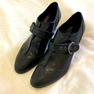 Bella-Vita dressy black ankle boots